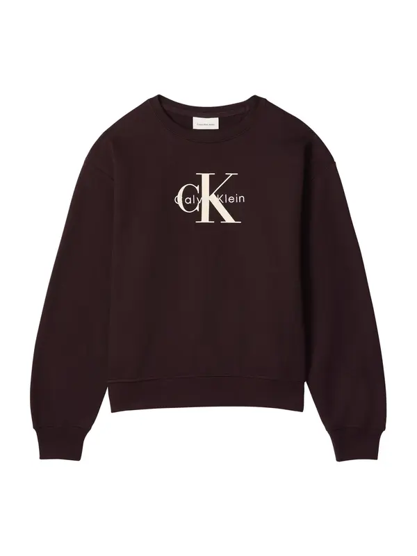 Calvin Klein Jeans Calvin Klein Jeans Sweater majica  boja pijeska / smeđa / bijela
