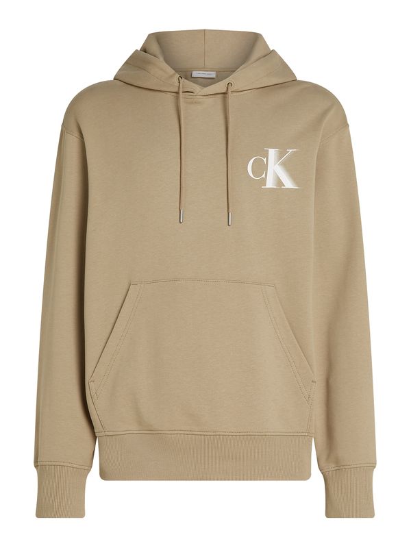 Calvin Klein Jeans Calvin Klein Jeans Sweater majica  cappuccino / bijela
