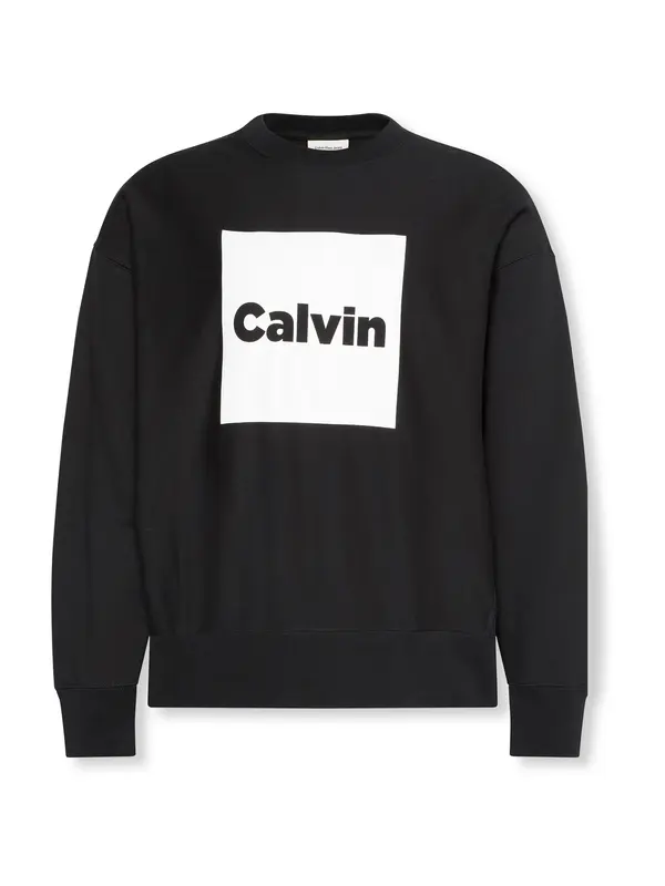Calvin Klein Jeans Calvin Klein Jeans Sweater majica  crna / bijela