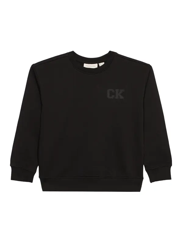 Calvin Klein Jeans Calvin Klein Jeans Sweater majica  crna / bijela