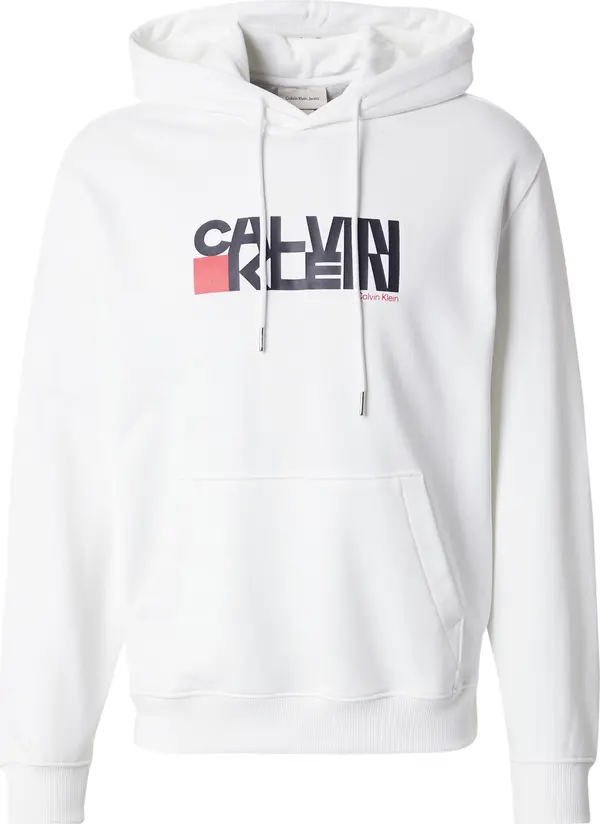 Calvin Klein Jeans Calvin Klein Jeans Sweater majica  crvena / crna / bijela