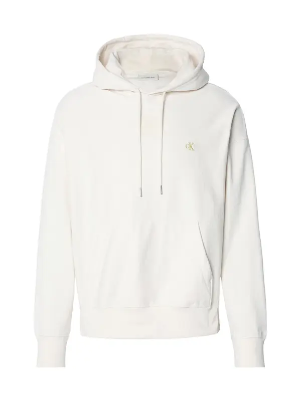 Calvin Klein Jeans Calvin Klein Jeans Sweater majica  ecru/prljavo bijela / žuta
