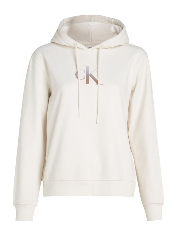 Calvin Klein Jeans Calvin Klein Jeans Sweater majica  golublje plava / kestenjasto smeđa / bijela