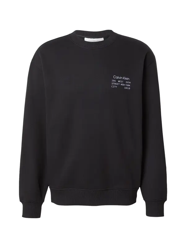 Calvin Klein Jeans Calvin Klein Jeans Sweater majica  lila / crna