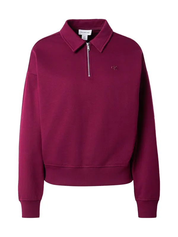 Calvin Klein Jeans Calvin Klein Jeans Sweater majica  ljubičasto crvena