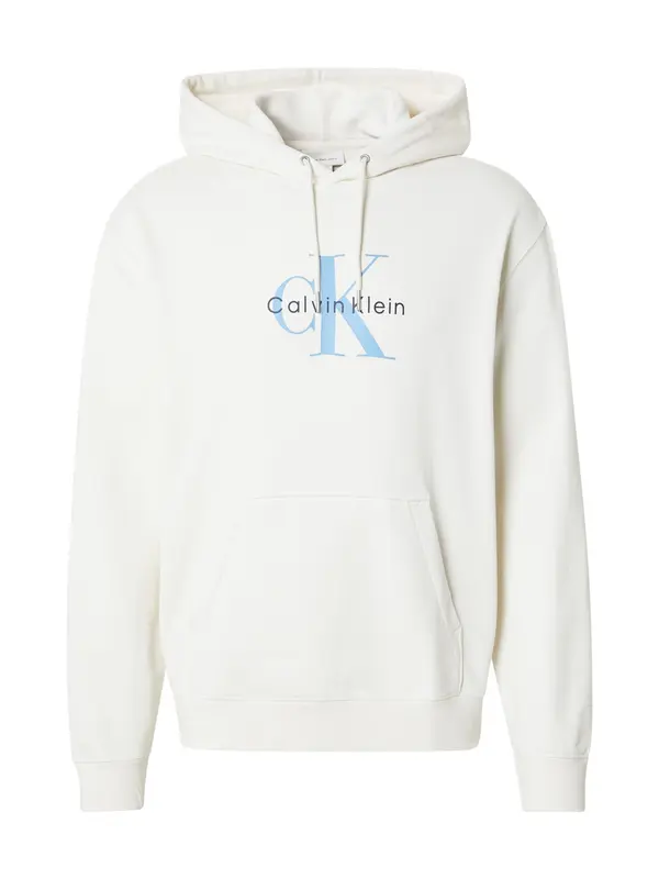 Calvin Klein Jeans Calvin Klein Jeans Sweater majica  morsko plava / svijetloplava / bijela