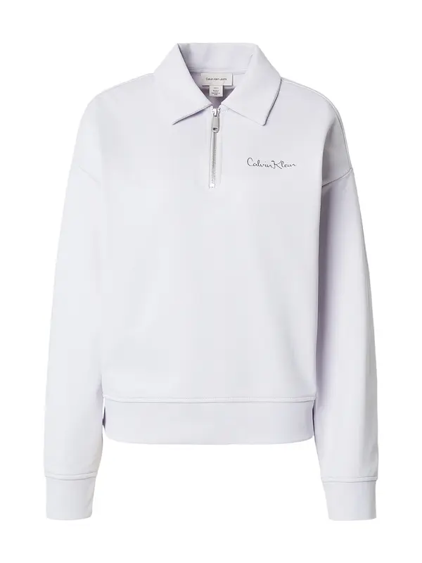 Calvin Klein Jeans Calvin Klein Jeans Sweater majica  pastelno ljubičasta / crna