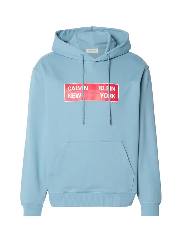 Calvin Klein Jeans Calvin Klein Jeans Sweater majica  pastelno plava / crvena / bijela