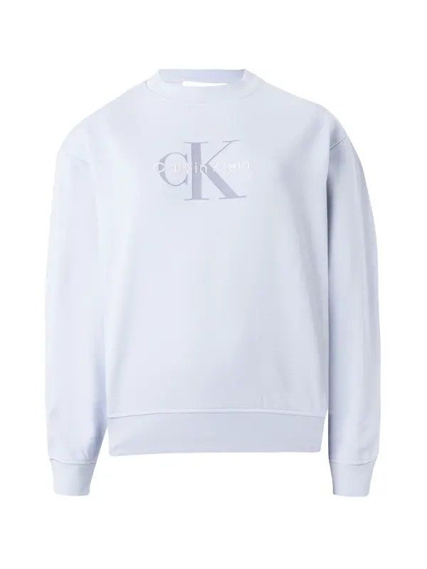 Calvin Klein Jeans Calvin Klein Jeans Sweater majica  safirno plava / svijetloljubičasta / bijela