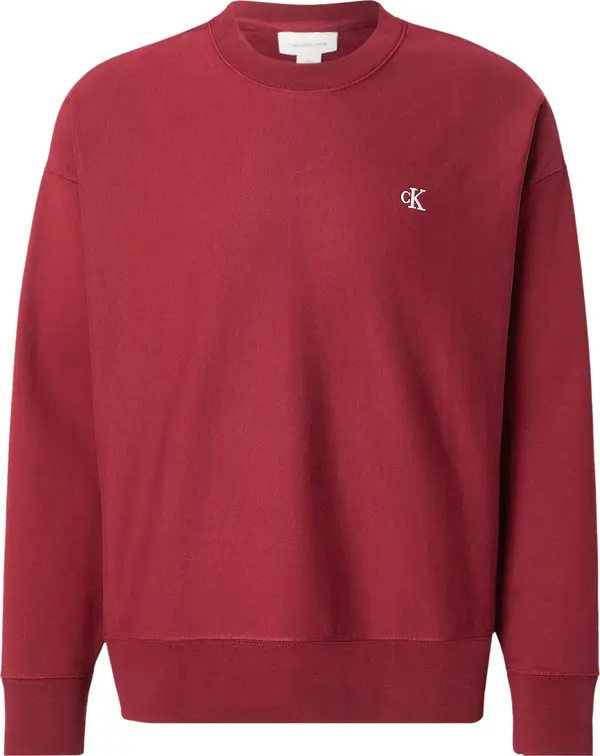 Calvin Klein Jeans Calvin Klein Jeans Sweater majica  tamno crvena
