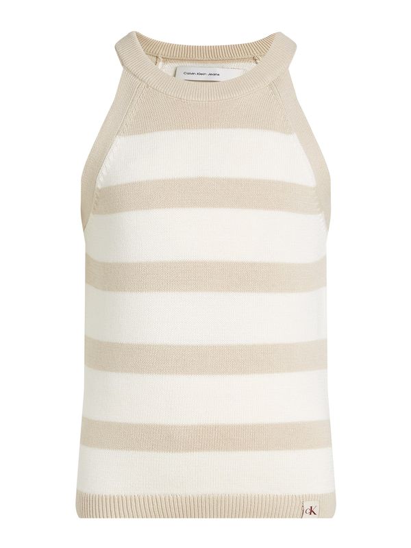 Calvin Klein Jeans Calvin Klein Jeans Top  bež / ecru/prljavo bijela