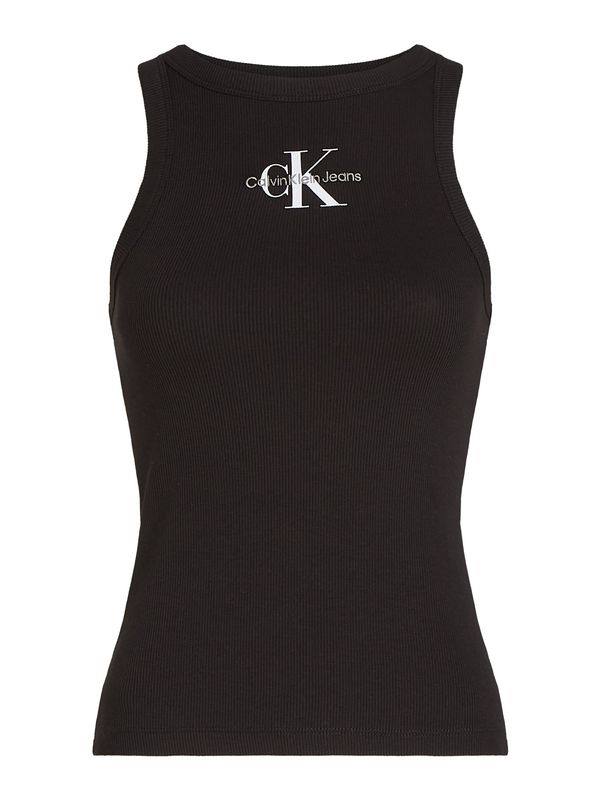 Calvin Klein Jeans Calvin Klein Jeans Top  crna / bijela