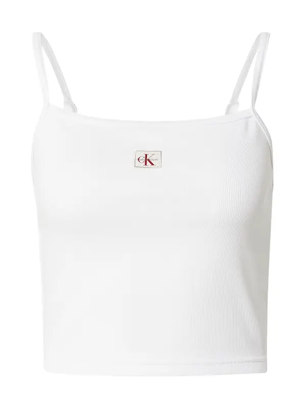 Calvin Klein Jeans Calvin Klein Jeans Top  crvena / bijela