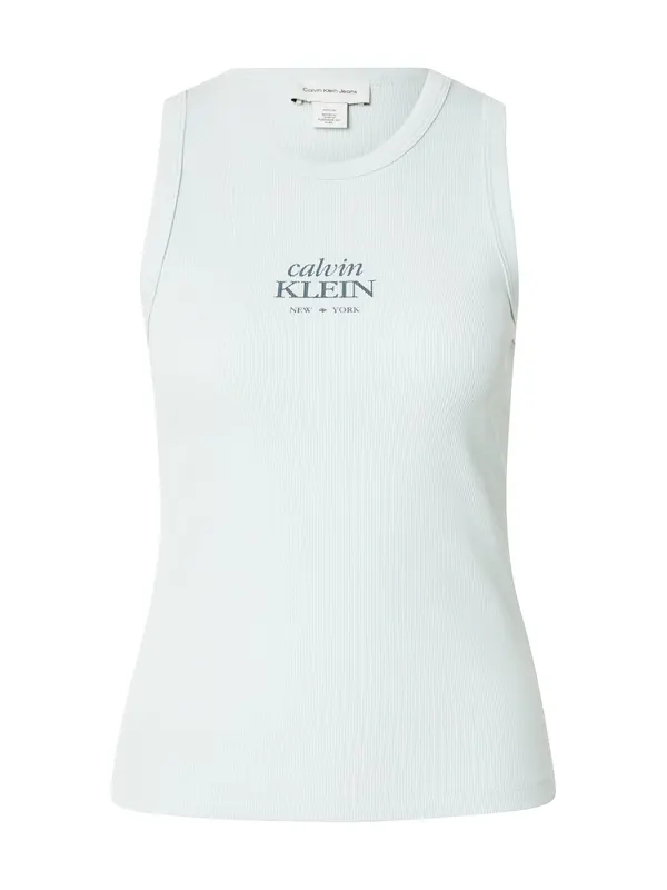 Calvin Klein Jeans Calvin Klein Jeans Top  pastelno zelena / tamno zelena