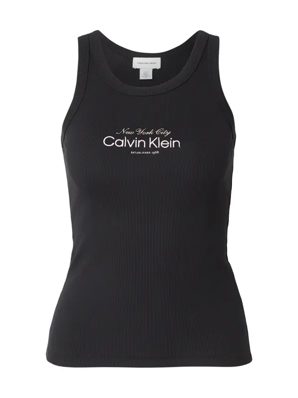 Calvin Klein Jeans Calvin Klein Jeans Top  svijetlosmeđa / rosé / crna