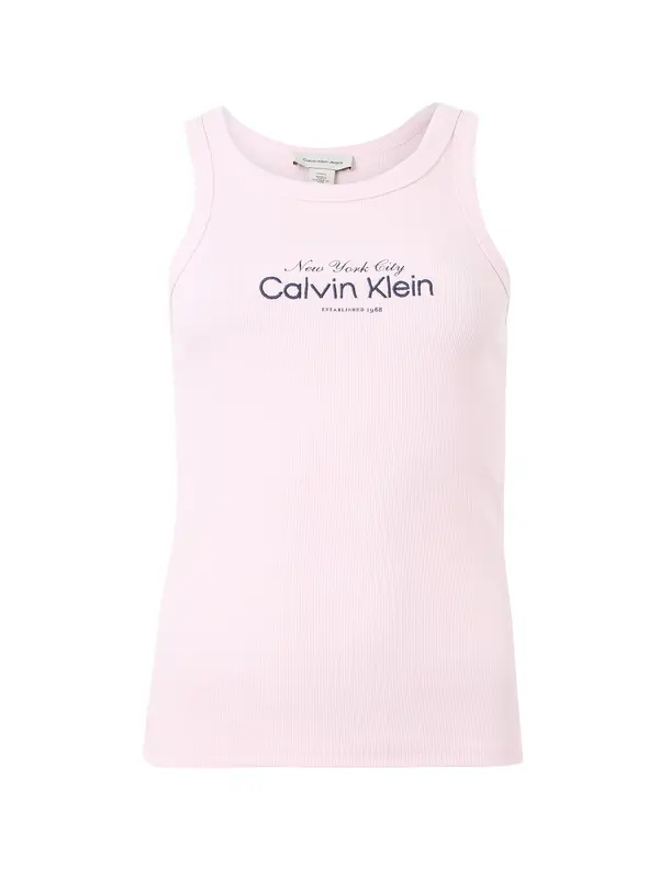 Calvin Klein Jeans Calvin Klein Jeans Top  tamno ljubičasta / pastelno roza