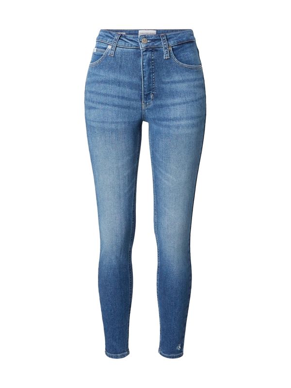 Calvin Klein Jeans Calvin Klein Jeans Traperice 'HIGH RISE SUPER SKINNY ANKLE'  plavi traper