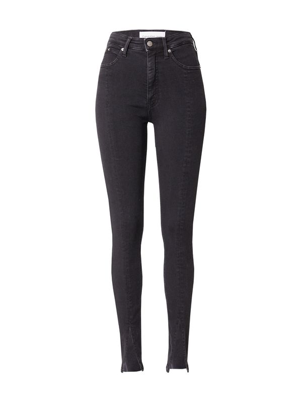Calvin Klein Jeans Calvin Klein Jeans Traperice 'HIGH RISE SUPER SKINNY'  crni traper
