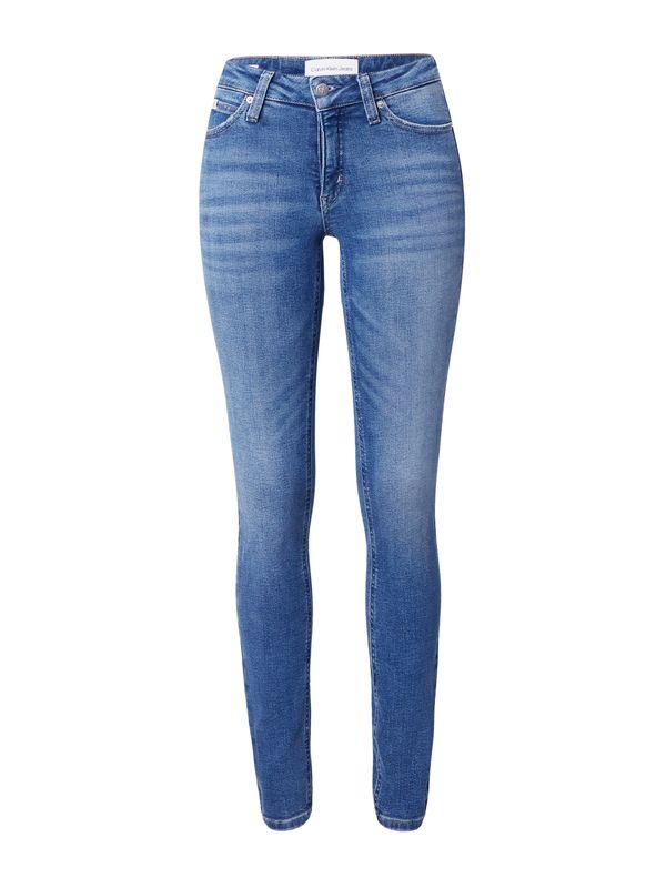 Calvin Klein Jeans Calvin Klein Jeans Traperice 'MID RISE SKINNY'  plavi traper