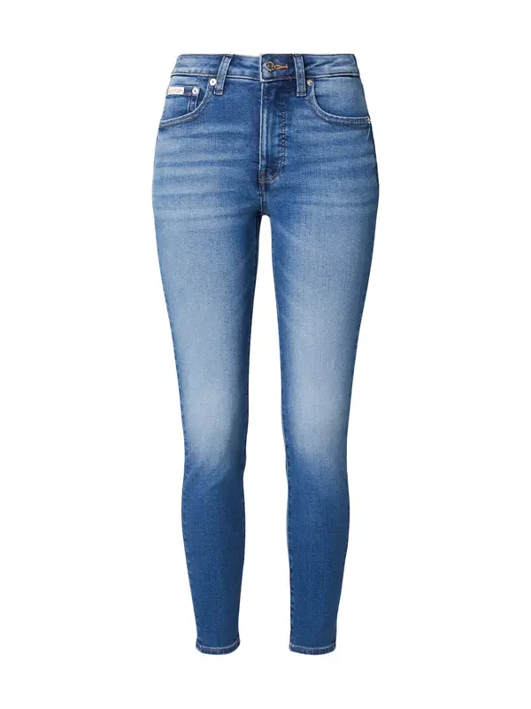 Calvin Klein Jeans Calvin Klein Jeans Traperice 'Whiskered Mid Rise Skinny'  plavi traper