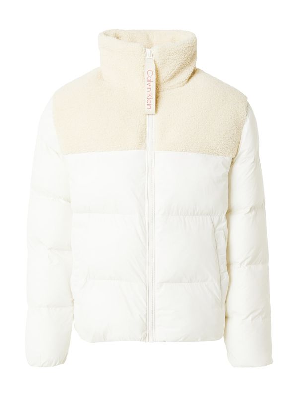 Calvin Klein Jeans Calvin Klein Jeans Zimska jakna  boja pijeska / tamno bež / crvena