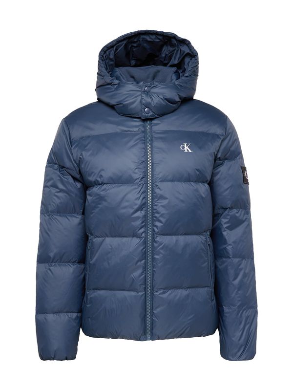 Calvin Klein Jeans Calvin Klein Jeans Zimska jakna 'ESSENTIALS'  mornarsko plava / bijela