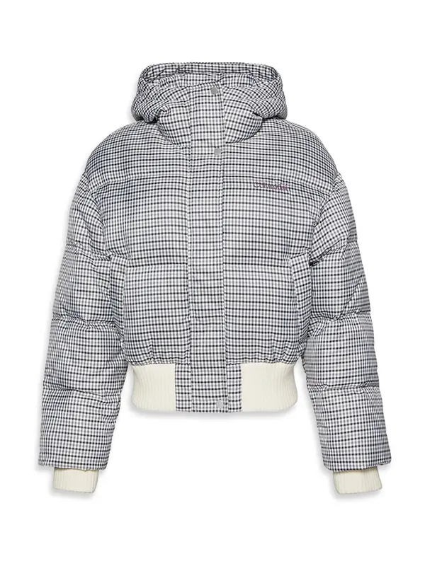 Calvin Klein Jeans Calvin Klein Jeans Zimska jakna  kameno siva / crna / prljavo bijela