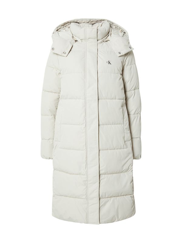 Calvin Klein Jeans Calvin Klein Jeans Zimski kaput  bež / crna