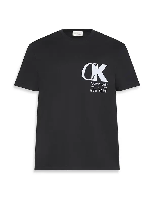 Calvin Klein Calvin Klein Majica '20S'  crna / bijela