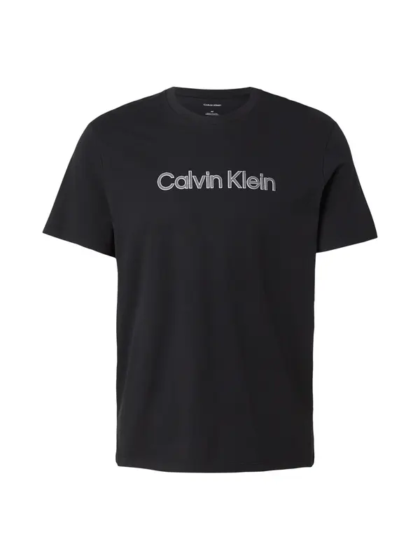 Calvin Klein Calvin Klein Majica '30S'  siva / srebrno siva / crna