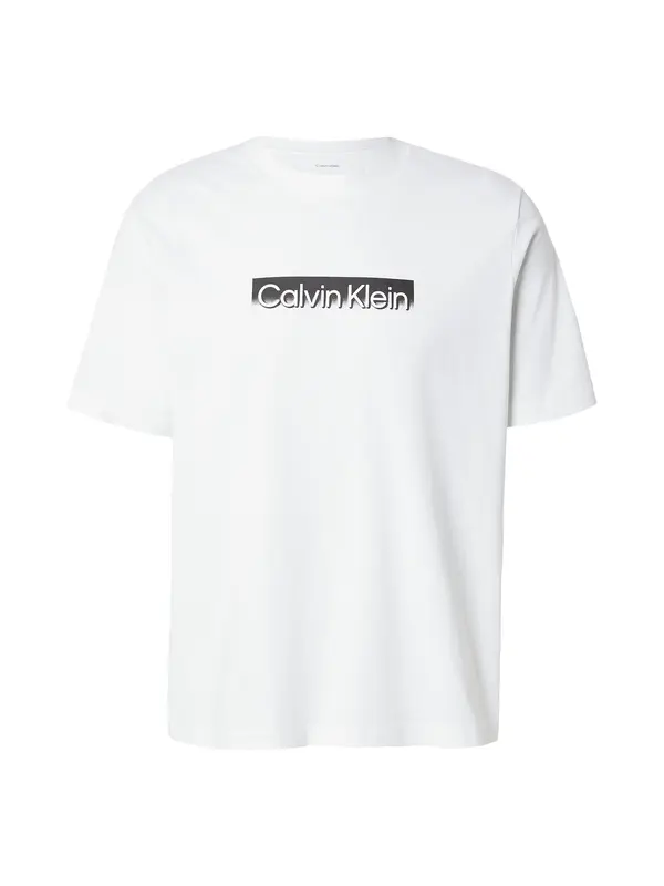 Calvin Klein Calvin Klein Majica  crna / bijela