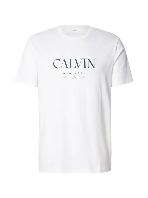 Calvin Klein Calvin Klein Majica  crna / bijela