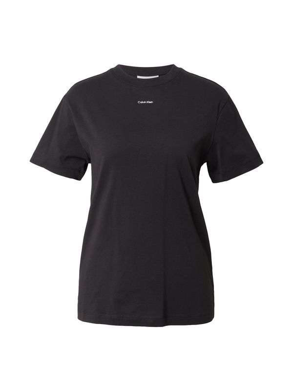 Calvin Klein Calvin Klein Majica  crna / bijela