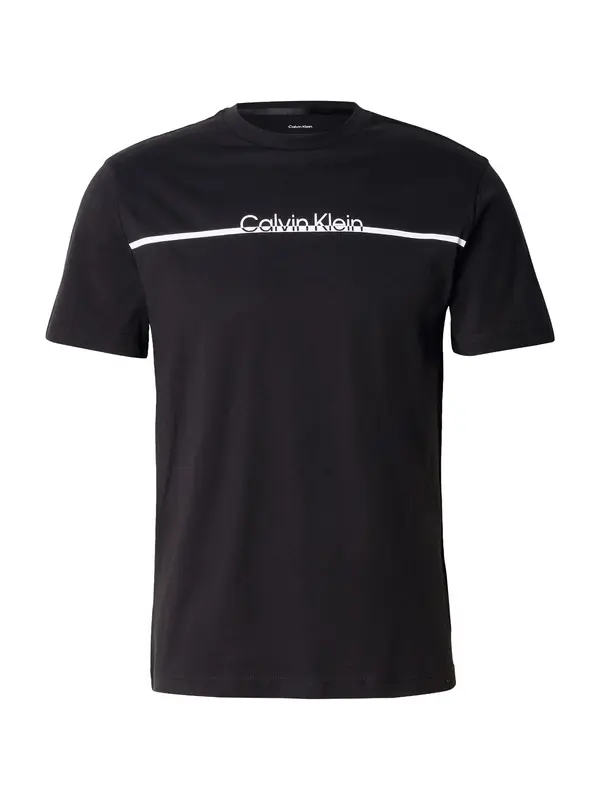 Calvin Klein Calvin Klein Majica  crna / bijela