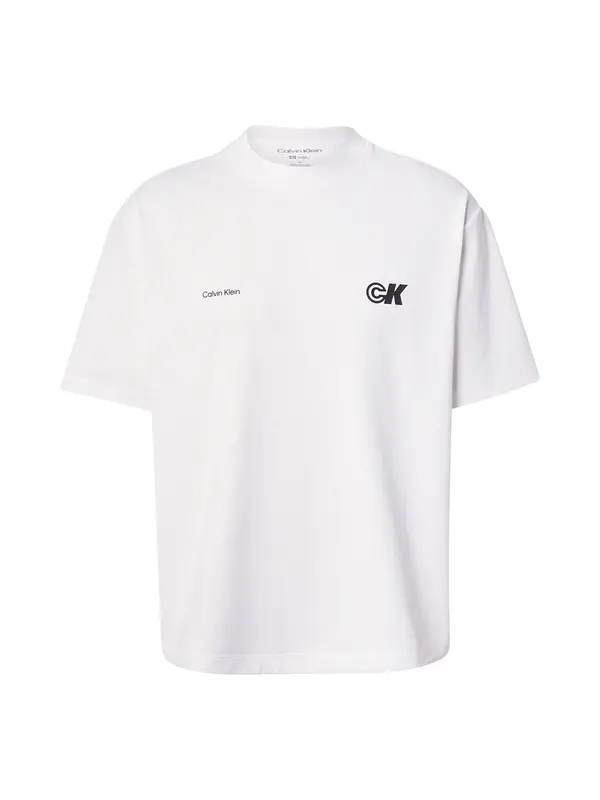 Calvin Klein Calvin Klein Majica  crna / bijela