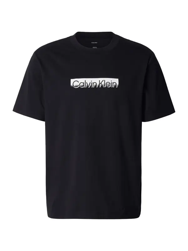 Calvin Klein Calvin Klein Majica  crna / bijela