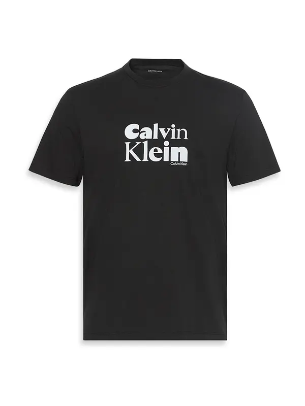 Calvin Klein Calvin Klein Majica  crna / bijela