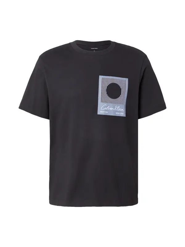 Calvin Klein Calvin Klein Majica  pastelno ljubičasta / crna