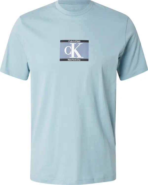Calvin Klein Calvin Klein Majica  plava / svijetloplava / crna / bijela