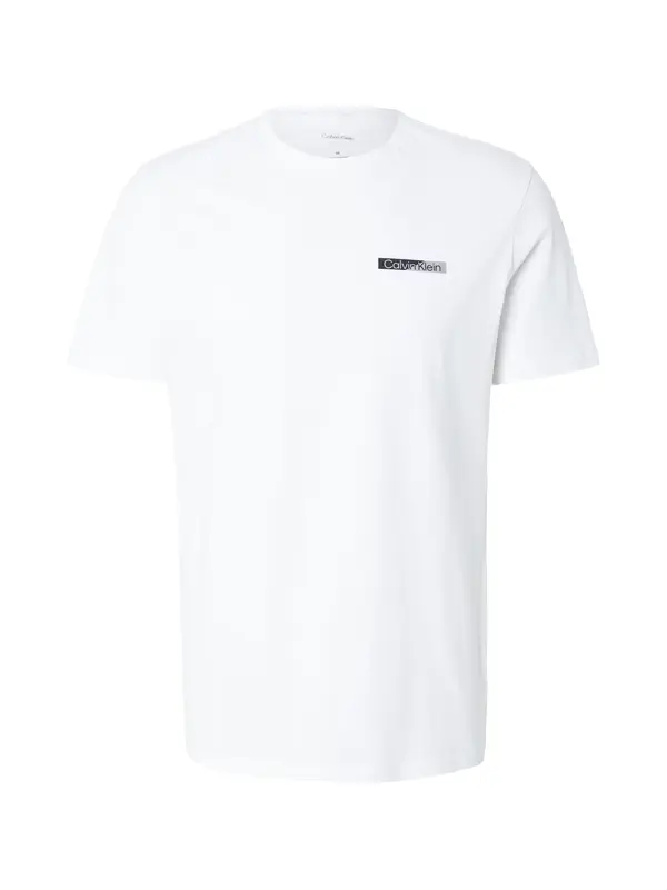 Calvin Klein Calvin Klein Majica  siva / tamo siva / bijela