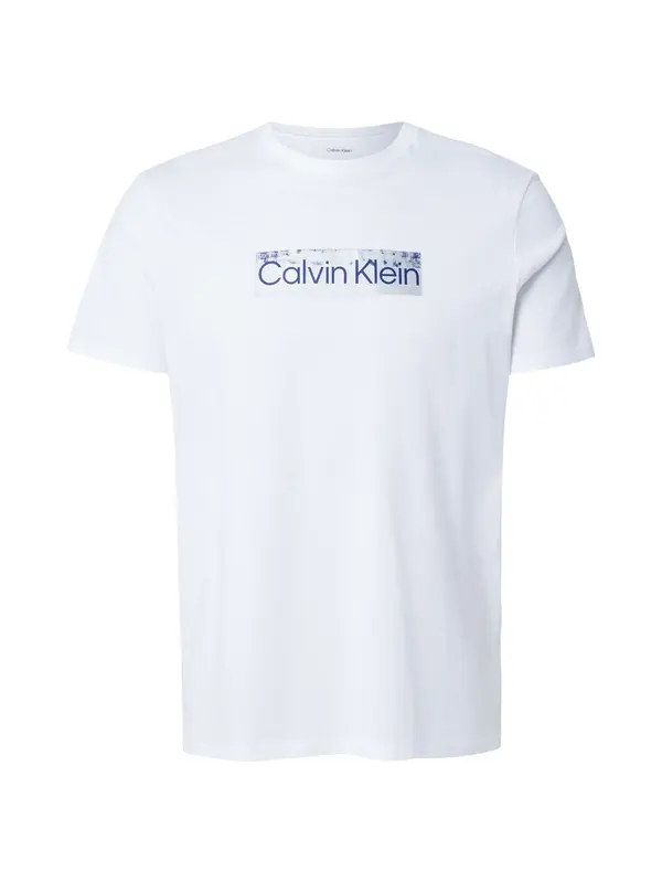 Calvin Klein Calvin Klein Majica  tamno plava / bijela