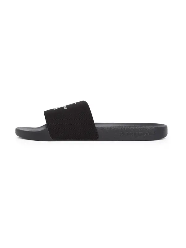 Calvin Klein Calvin Klein Natikače s potpeticom  crna / bijela