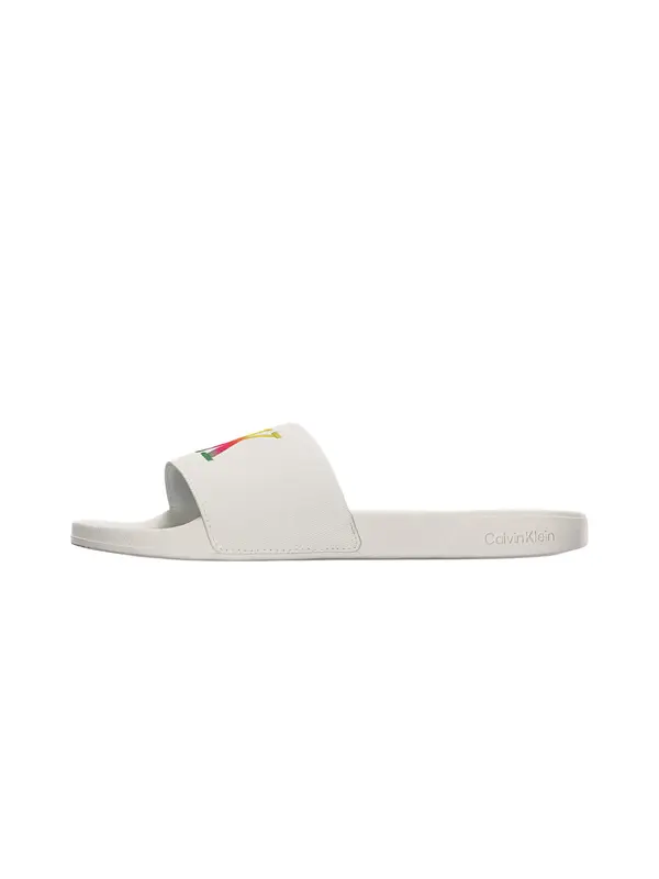 Calvin Klein Calvin Klein Natikače s potpeticom 'ESSENTIAL'  žuta / zelena / tamno roza / bijela