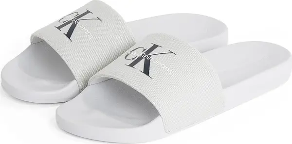 Calvin Klein Calvin Klein Natikače s potpeticom  svijetlosiva / crna