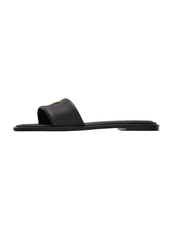 Calvin Klein Calvin Klein Natikače s potpeticom  zlatna / crna
