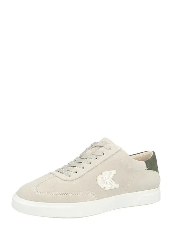 Calvin Klein Calvin Klein Niske tenisice  ecru/prljavo bijela / zelena