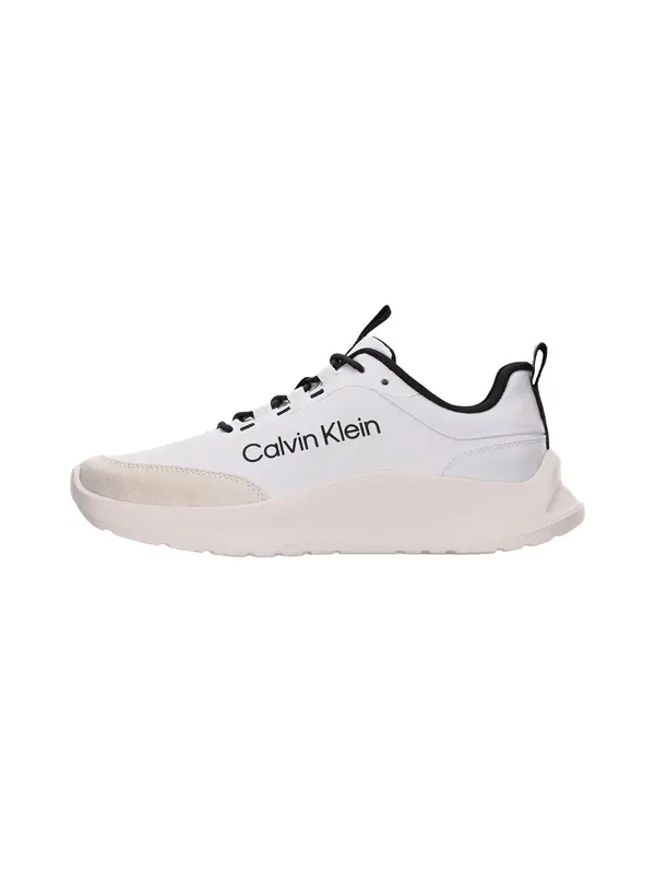 Calvin Klein Calvin Klein Niske tenisice 'ESS'  crna / bijela / vuneno bijela