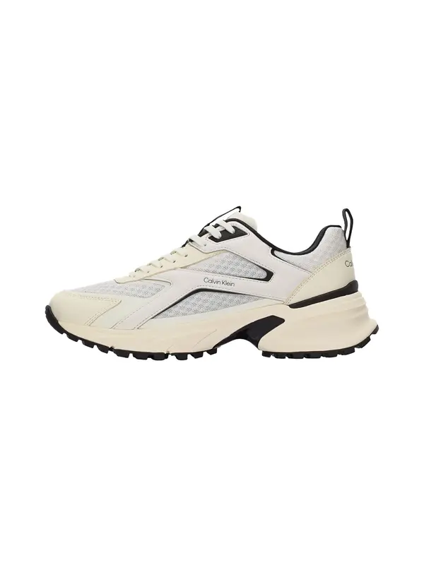 Calvin Klein Calvin Klein Niske tenisice 'HIKE RUN'  crna / prljavo bijela