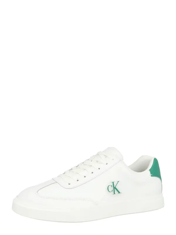 Calvin Klein Calvin Klein Niske tenisice  zelena / bijela