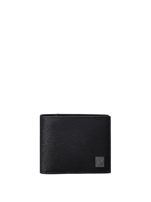 Calvin Klein Calvin Klein Novčanik 'EMBLEM HW BILLFOLD W/COIN'  crna